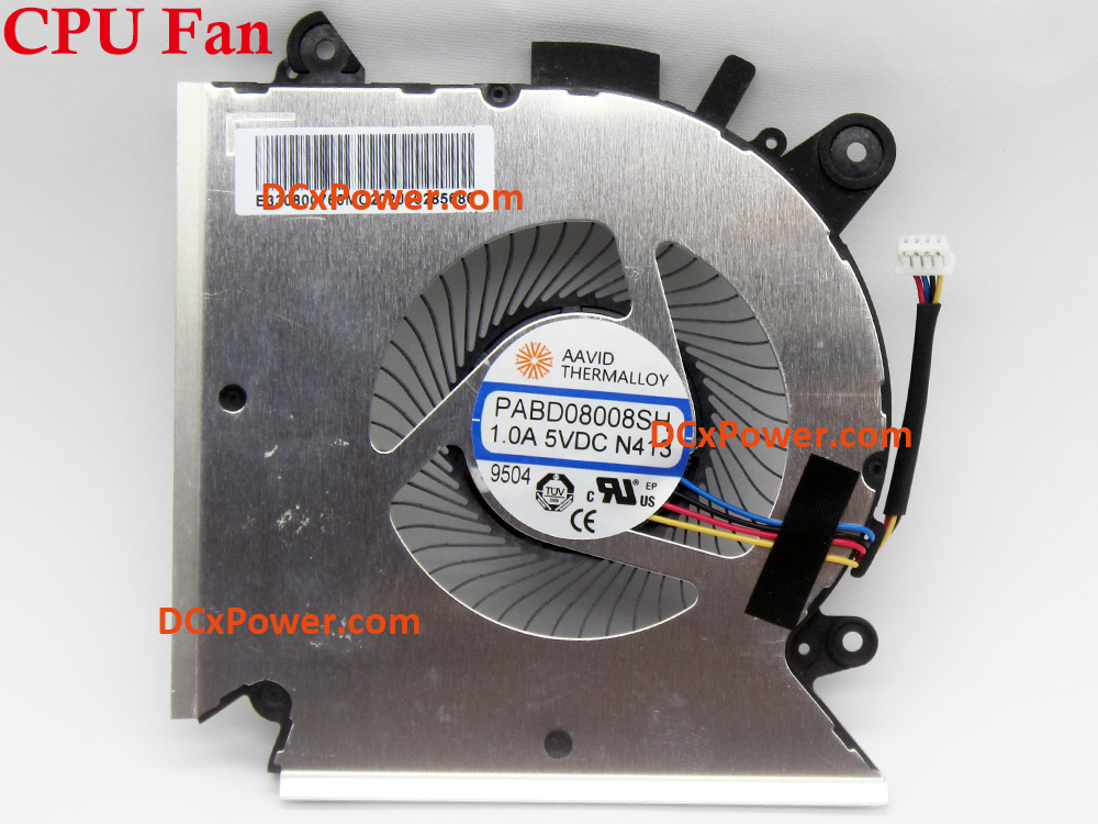 (image for) Laptop Internal Fan for MSI Creator 15M A9SD A9SE A10SD A10SE Series CPU GPU Cooling Inside Left Right Cooler Assembly Genuine